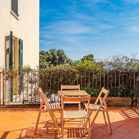 Apartment Il Teatro Sul Mare, Terrazza Panoramica, Barbecue E Cinema Tra Lerici E Cinque Terre